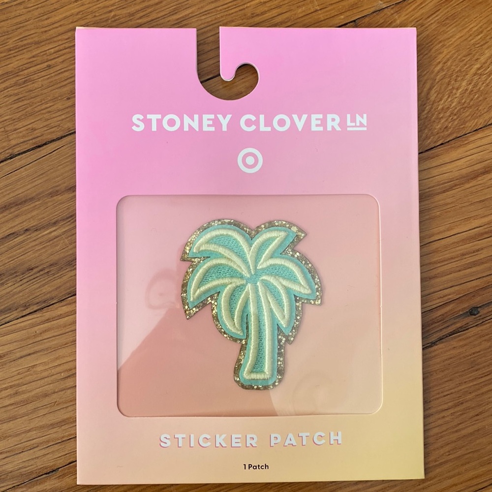 Stoney Clover palm tree sticker patch